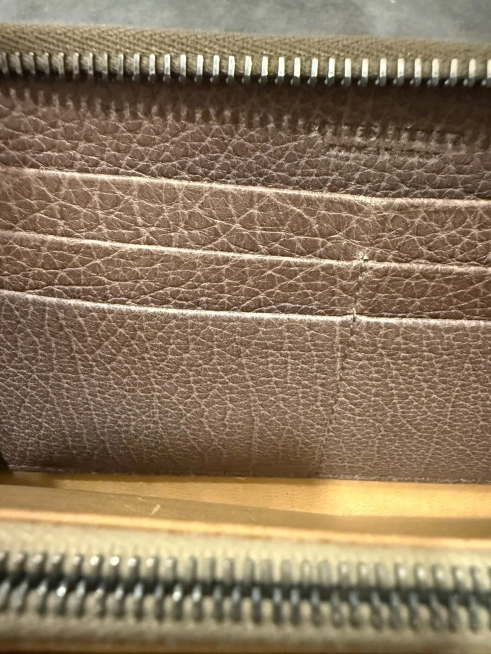Bottega Veneta Textured Leather Intrecciato Zip-Around Wallet